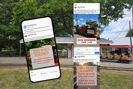 Landa Park Train - Digital Marketing New Braunfels