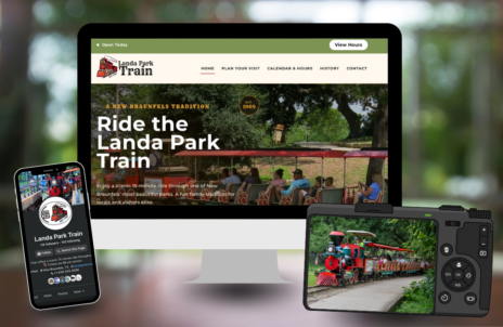Landa Park Train - Digital Marketing New Braunfels