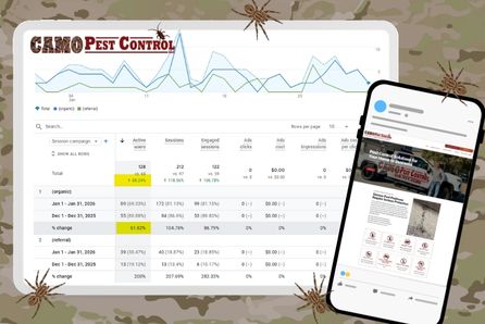 Camo Pest Control  - Digital Marketing New Braunfels